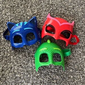 PJ Masks Hero Plastic Dress Up Costume Masks Catboy Owlette Gekko